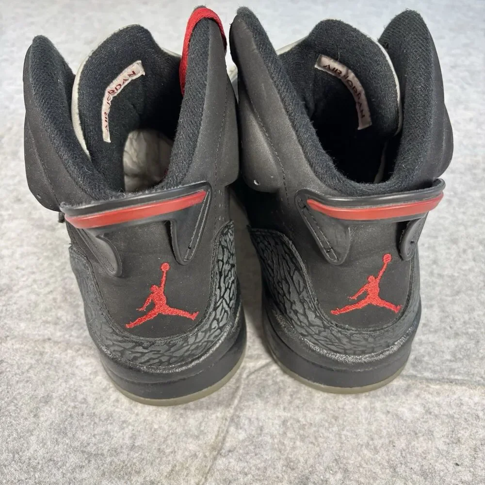 512245-001 - Mens 14 - Nike Air Jordan Son of Mars Black Cement Red White 2012